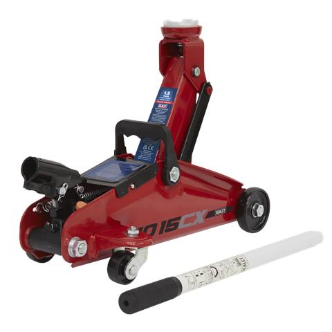 Short Chassis Trolley Jack 1.5 Tonne