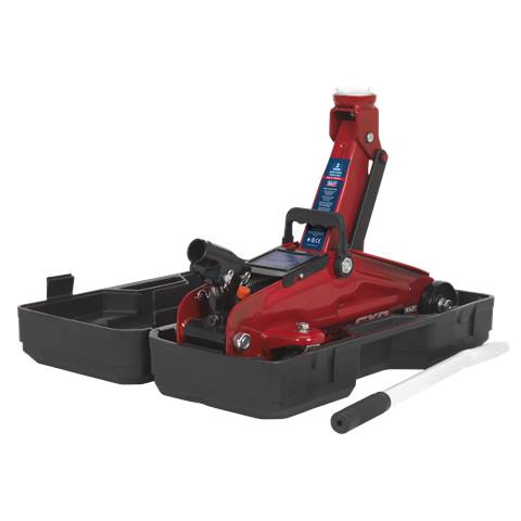 Short Chassis Trolley Jack with Storage Case 2 Tonne