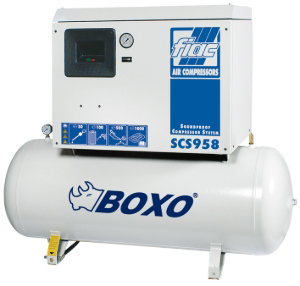Low Noise 270L 7.5hp Compressor 400v