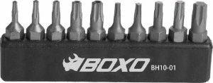 Boxo 1/4" Bit Rail Torx / Tamper Proof Torx