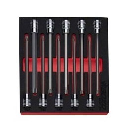 3/8" Torx Long Bit Socket Set In EVA Foam