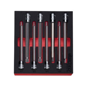 3/8" Spline Long Bit Socket Set In EVA Foam