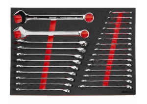 26 Pc Combination Spanner in EVA Foam