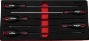 5pc 250mm long Torx set in EVA foam