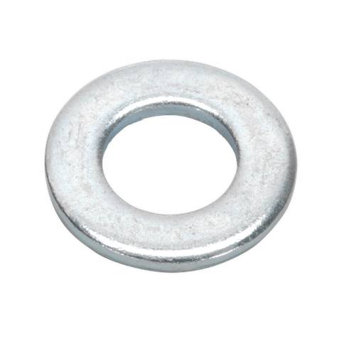Zinc Plated Form A Flat Washer M8 x 17mm, DIN 125 - Pack of 100
