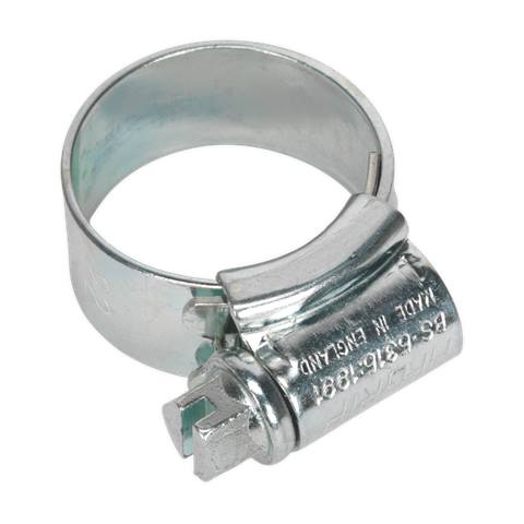 HI-GRIP® Zinc Plated Hose Clip 14-22mm - Pack of 30