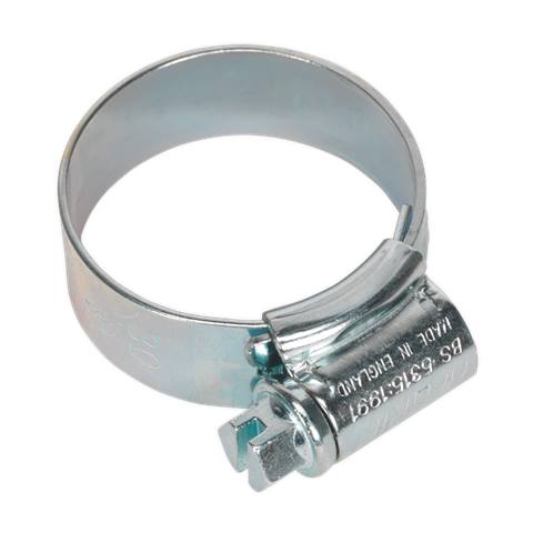 HI-GRIP® Zinc Plated Hose Clip 22-30mm - Pack of 20