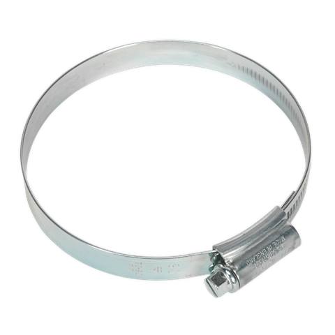 HI-GRIP® Zinc Plated Hose Clip 70-90mm - Pack of 10