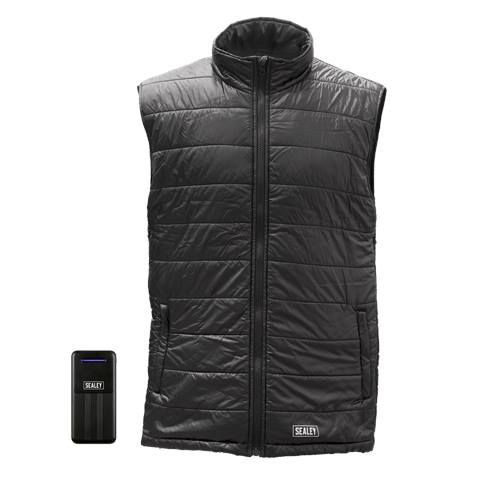 5V Heated Puffy Gilet with Power Bank 20Ah - 44" to 52" Chest