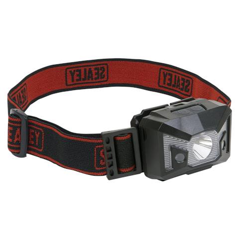 Head Torch with Auto-Sensor 3W SMD & 2 Red LED