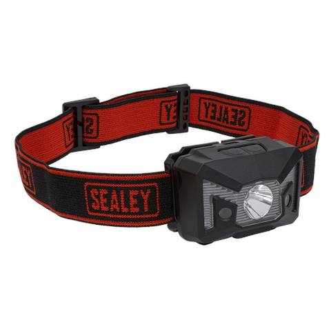Rechargeable Head Torch with Auto-Sensor 3W SMD LED