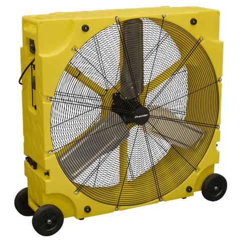 Premier 36" Industrial High Velocity Rotomould Drum Fan 3-Speed 110V