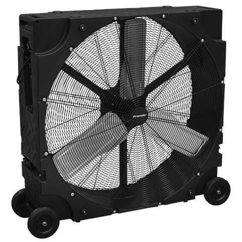 Premier 36" Industrial High Velocity Rotomould Drum Fan 3-Speed 230V