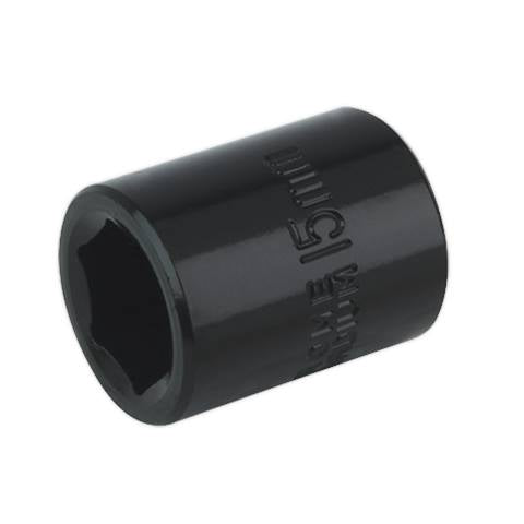Premier Impact Socket 3/8"Sq Drive 15mm