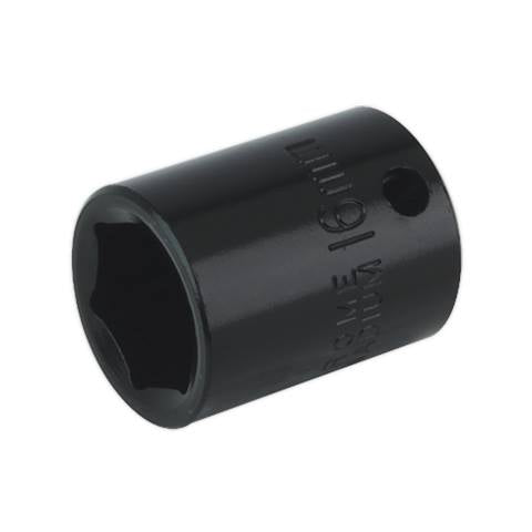 Premier Impact Socket 3/8"Sq Drive 16mm