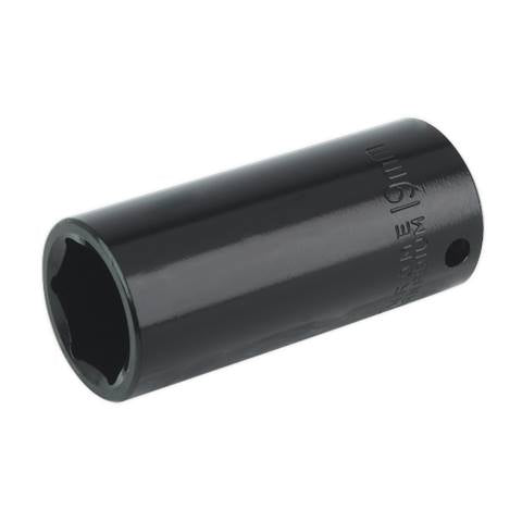 Premier Deep Impact Socket 3/8"Sq Drive 19mm