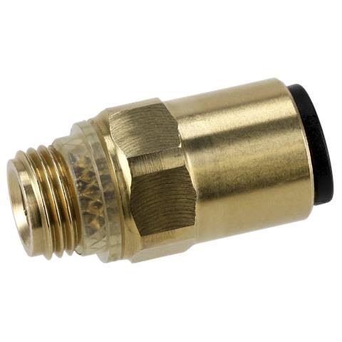 John Guest® Brass SuperThread Straight Adaptor 6mm x 1/8"BSP - Pack of 2
