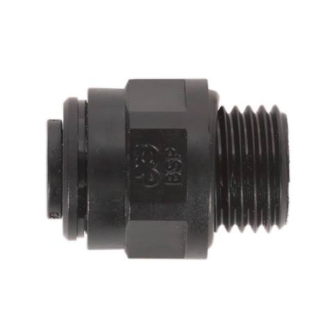 John Guest® Straight Adaptor 10mm x 1/4"BSP - Pack of 5