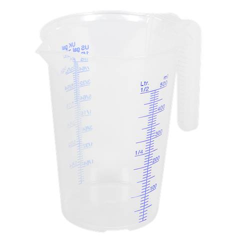 Translucent Measuring Jug 500ml
