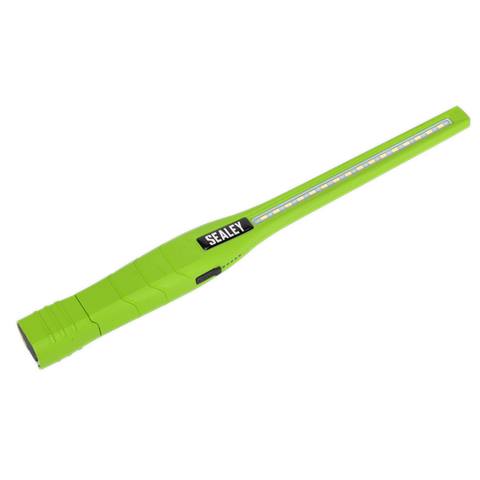 Rechargeable 360° Slim Inspection Light 8W & 1W SMD LED - Green
