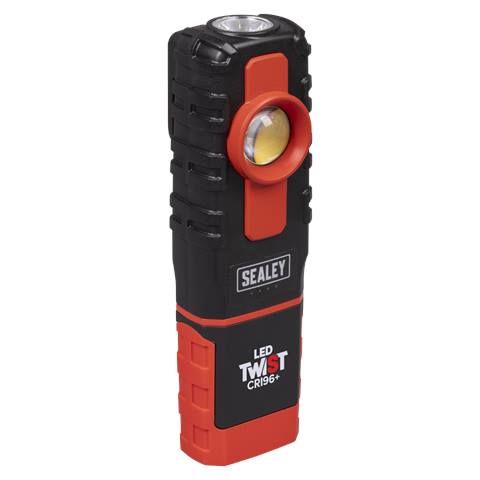 LED Twist® Rechargeable Inspection Light 6W COB LED & 1W SMD LED Colour Match CRI 96+
