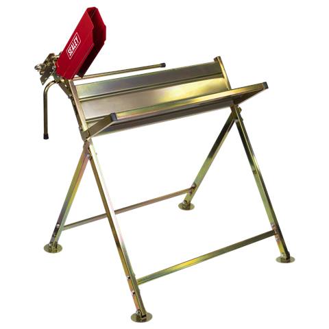 Heavy-Duty Sawhorse with Chainsaw Holder