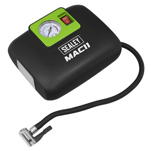 Tyre Inflator with Worklight 12V