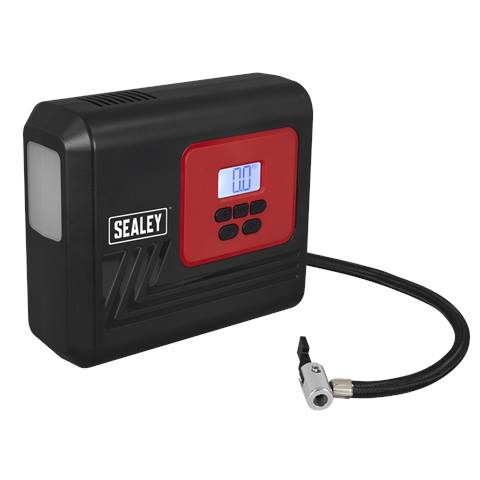 Tyre Inflator with Worklight 12V