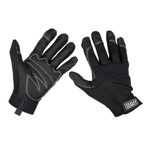 Premier Light Palm Tactouch Mechanic's Gloves (9) - Large