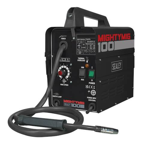 Gasless MIG Welder 100A 230V