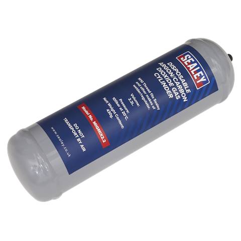 Disposable Argon/Carbon Dioxide Gas Cylinder 430g