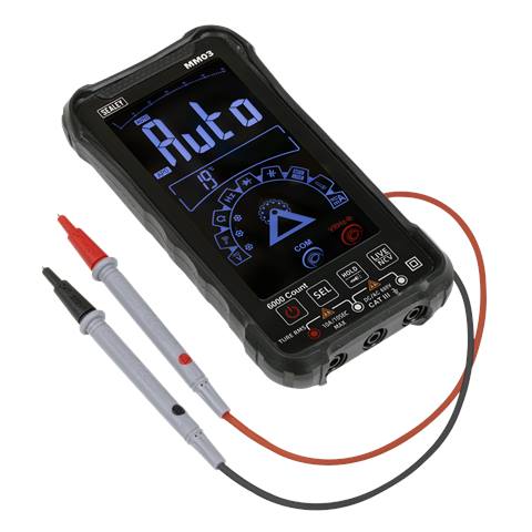 Touchscreen Rechargeable Auto-Ranging Digital Smart Multimeter 10-Function