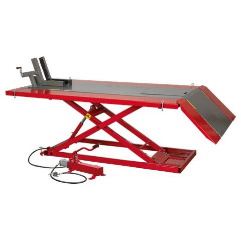 Air/Hydraulic Mini Tractor/Quad/Motorcycle Lift 680kg Capacity