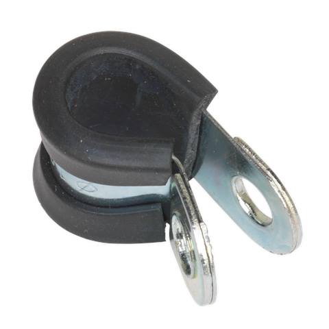 Rubber Lined P-Clip 10mm - Pack of 25