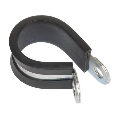 Rubber Lined P-Clip 25mm - Pack of 25