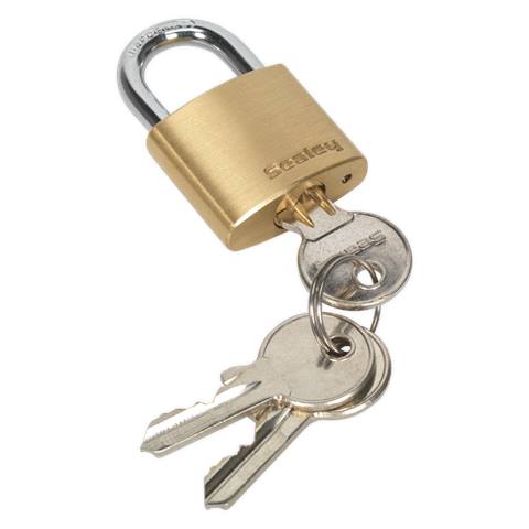 Brass Body Padlock 30mm