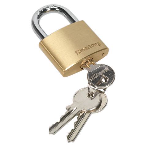Brass Body Padlock 40mm