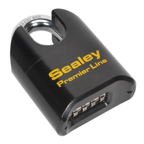 Premier™ Steel Body Combination Padlock Shrouded Shackle 62mm