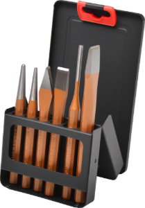 6Pc Punch & Chisel Set