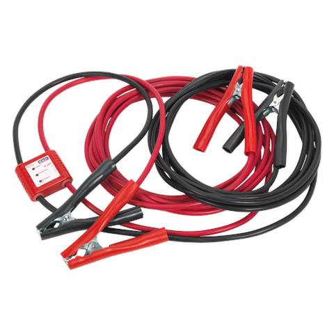 Booster Cables 25mm² x 7m 450A with 12/24V Electronics Protection