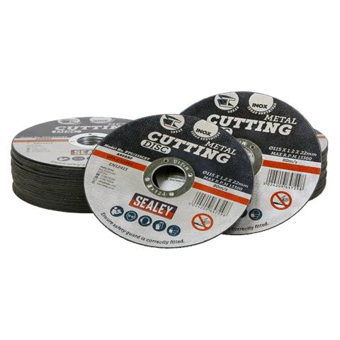 115 x 1.2mm Cutting Disc 22mm Bore - Pack of 50