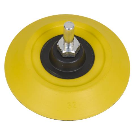 75mm Hook-and-Loop Backing Pad on 6mm Shaft