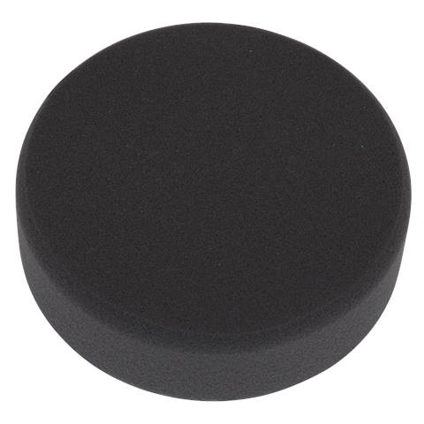 Hook-and-Loop Buffing & Polishing Foam Head 150 x 50mm - Black/Soft