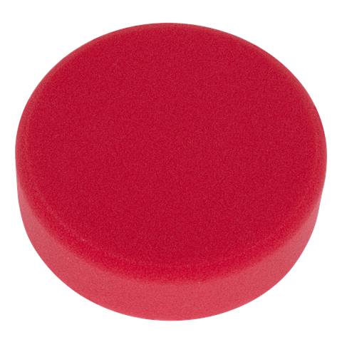 Hook-and-Loop Buffing & Polishing Foam Head 150 x 50mm - Red/Ultra-Soft
