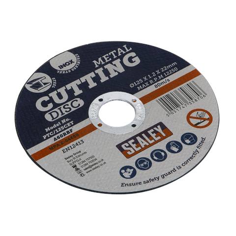 125 x 1.2mm Cutting Disc 22mm Bore