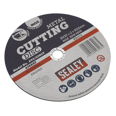230 x 2mm Cutting Disc 22mm Bore