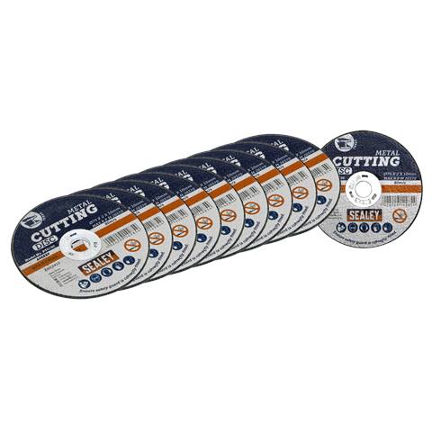 75 x 2mm Cutting Disc 10mm Bore - Pack of 10