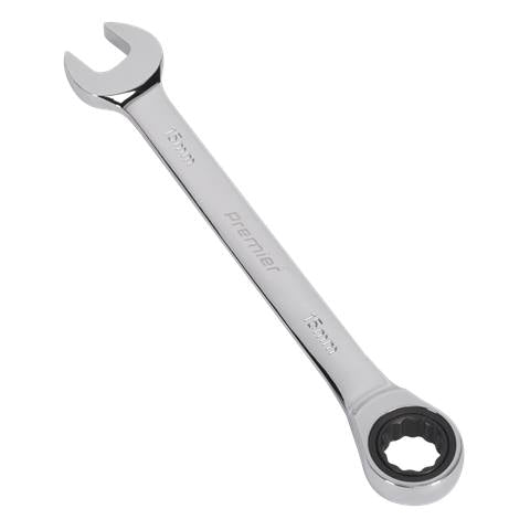 Premier Combination Ratchet Spanner 15mm