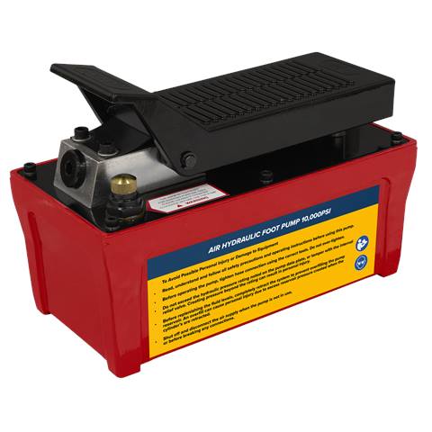 Air Hydraulic Foot Pump 10,000psi