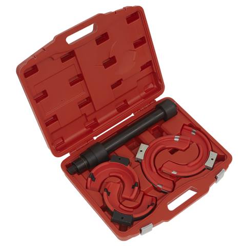 Professional Left-Hand Coil Spring Compressor Set 2500kg